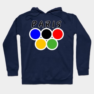 Paris rings Hoodie